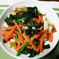 タイガーパンダ's cooksnap of when they made ほうれん草とちくわの胡麻和え.