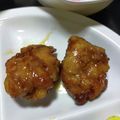 まきん家's cooksnap of when they made 豚こまで甘辛から揚げ♪.