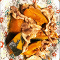 maezuchu's cooksnap of when they made お二人さんの☆かぼちゃと豚肉の煮物！.