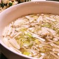 クリーピングタイム☆'s cooksnap of when they made なめ茸とえのきの簡単レンチンスープ♪.