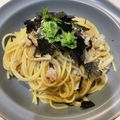 ズッキーーニ's cooksnap of when they made 簡単♪白菜と豚ひき肉の和風パスタ.