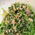 ユカtoマオマオ's cooksnap of when they made レンジで簡単！豆苗とツナのさっぱりサラダ.