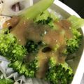 冷蔵庫レスキュー隊's cooksnap of when they made ブロッコリーとカニかまのゴママヨ和え.