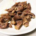 冷蔵庫レスキュー隊's cooksnap of when they made 砂肝のガーリック炒め※ビール推奨.