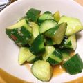 夕飯は６時です's cooksnap of when they made キュウリの甘辛中華風漬物.