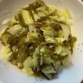 ˚✧₊⁎ゆう˚✧₊⁎'s cooksnap of when they made 簡単★めかぶとキャベツの和え物.