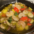 マールマル's cooksnap of when they made ＊海老ときのこトリオのアヒージョ＊.
