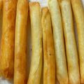 りとるぱおーん's cooksnap of when they made あまった春巻きの皮で♪チーズのおつまみ.