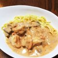 horseland's cooksnap of when they made エビのクリーム煮.