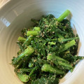 たっこぉ's cooksnap of when they made 春菊のごま和え.