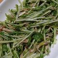 ナーちゃん's cooksnap of when they made レンジで簡単！ぶなしめじの水菜和え.