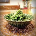 inyako's cooksnap of when they made 大人味♪春菊&ほうれん草の胡麻和え.