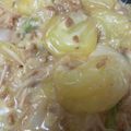 さー0x0's cooksnap of when they made 長ネギとじゃがいもの味噌チーズ焼き.