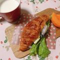 yesmama's cooksnap of when they made 簡単！美味しい！焼きサバとクロワッサン.