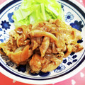 mana1020。's cooksnap of when they made 生姜焼き タモリさん風.