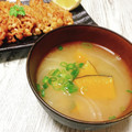ℳᑦᑋᵃⁿ♡'s cooksnap of when they made かぼちゃと玉ねぎと油揚げのみそ汁.