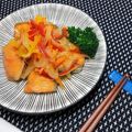 ぽんしゅラブ子's cooksnap of when they made ＊塩鮭で簡単！さっぱりおいしい鮭マリネ＊.