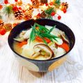 Satoco❋'s cooksnap of when they made 大分の味♡もちもちうちの団子汁は強力粉♪.
