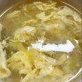 ぴよこまめ☆'s cooksnap of when they made 簡単トロトロたまごの中華スープ.
