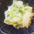 4児男子母さんの台所's cooksnap of when they made 白菜とねぎの塩炒め.