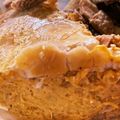 CheeZoo's cooksnap of when they made クリームチーズが入った、かぼちゃパイ.