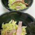 snow012's cooksnap of when they made 生ハムと白菜と大葉のサラダ？.