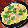 ちゃちゃまる26's cooksnap of when they made 風味楽しむ♪三つ葉とかにかまの和オムレツ.