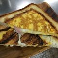 タモリっこ's cooksnap of when they made たまごとベーコンのトースト♪.