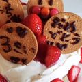 マレフィセント's cooksnap of when they made 型不要☆簡単ぐるぐるいちごショートケーキ.