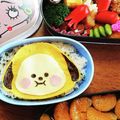 ずぼらかーさん's cooksnap of when they made BT21♡CHIMMYキャラ弁♡ジミン.