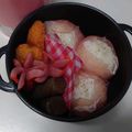 おやまめさん's cooksnap of when they made お弁当に★大人の生ハムおにぎり.