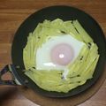 おはなすき's cooksnap of when they made ベーコンポテトの巣ごもり卵　スキレットで.