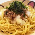 りおちーmama's cooksnap of when they made ＊ふわふわ　納豆おろしパスタ＊.