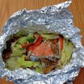 クック3N0VKO☆'s cooksnap of when they made 鮭とキノコのホイル焼き.