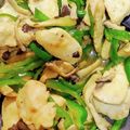 クックALQHB1☆'s cooksnap of when they made 鶏胸肉と椎茸の中華炒め.