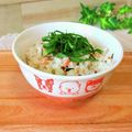 KBBキッチン☆'s cooksnap of when they made 鮭わかめごはん.