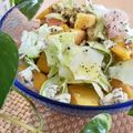 ゆるмαмα's cooksnap of when they made 生ハムと柿・ブルーチーズのサラダ.