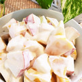 ゆるмαмα's cooksnap of when they made 秋のフルーツサラダ　柿　梨　りんご.