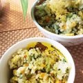 ゆるмαмα's cooksnap of when they made 子供喜ぶ♪小松菜としらすの彩り炒飯☆.