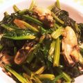 ciomam's cooksnap of when they made 牡蠣とほうれん草のガーリックバターソテー.