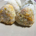 chi−ちゃん's cooksnap of when they made 青のりと炒り卵と明太子のおにぎり.
