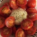 クックHPXE83☆'s cooksnap of when they made ブラータチーズとミニトマトのカプレーゼ♡.