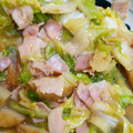 パピヨンさん's cooksnap of when they made 白菜とキャベツとベーコンの和風炒め.