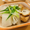 クックYUMMY☆'s cooksnap of when they made 聖護院大根と油揚げの煮物.
