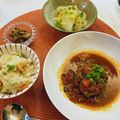 Yossy0417's cooksnap of when they made トマト缶の煮込みハンバーグ♪.