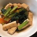 シバイヌりゅう's cooksnap of when they made ちょー簡単小松菜と揚げの煮浸し.