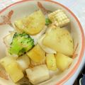 まさこ☆ピヨ's cooksnap of when they made イカとジャガイモのガーリックバター炒め.