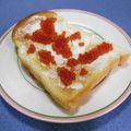 ＠迷子＠'s cooksnap of when they made いくら　DE　トースト.