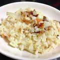 ぴいこたん's cooksnap of when they made 味噌汁と冷やご飯のリメイク焼きリゾット.