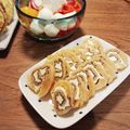 ハチワレねこ's cooksnap of when they made いぶりがっことクリームチーズのぐ～るぐる.